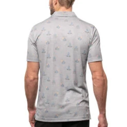 TravisMathew Bricktown Golf Polo 2021 8 TravisMathew Bricktown Golf Polo 2021 -Travis Mathew Golf ann1275 heather quiet shade 3 61951.1622688968