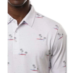 TravisMathew Rally Time Golf Polo 2021 -Travis Mathew Golf ann2340 white 4 67658.1625797948