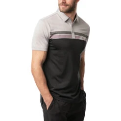TravisMathew Real Treat Golf Polo 2021 -Travis Mathew Golf ann2348 heather light gray 3 34099.1628583072