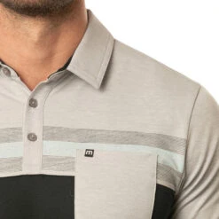 TravisMathew Salad Days Golf Polo 2022 -Travis Mathew Golf ann2678 heather light gray 3 24233.1654307648