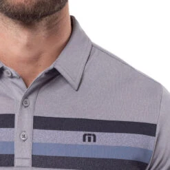 TravisMathew Private Dock Golf Polo 2022 -Travis Mathew Golf ann2682 heather medium grey 4 31592.1656034466