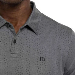 TravisMathew Light Valley Golf Polo 2022 -Travis Mathew Golf ann3490 heather dark gray 4 67117.1667540102