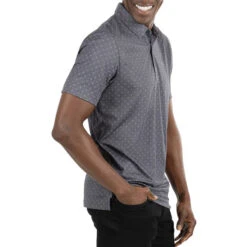 TravisMathew Eagle Peak Golf Polo 2022 -Travis Mathew Golf ann3604 heather dark gray 3 14048.1668841502