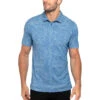 TravisMathew Forever Young Golf Polo 2023 -Travis Mathew Golf ann4046 heather mid blue 1 24789.1677805118