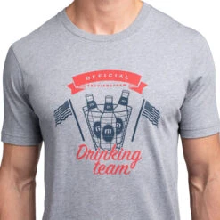 TravisMathew Drinking Team Golf T-Shirt 2019 -Travis Mathew Golf car0409 heather gray 4 91767.1561478065