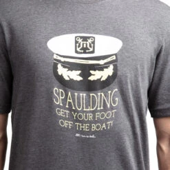 TravisMathew Spaulding Golf T-shirt 2019 -Travis Mathew Golf car0983 heather gray pinstripe 4 49041.1578990017