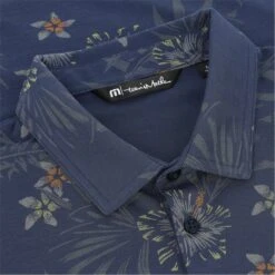 Men TravisMathew Calmer Waters Shirt -Travis Mathew Golf travismathew calmer waters shirt 3