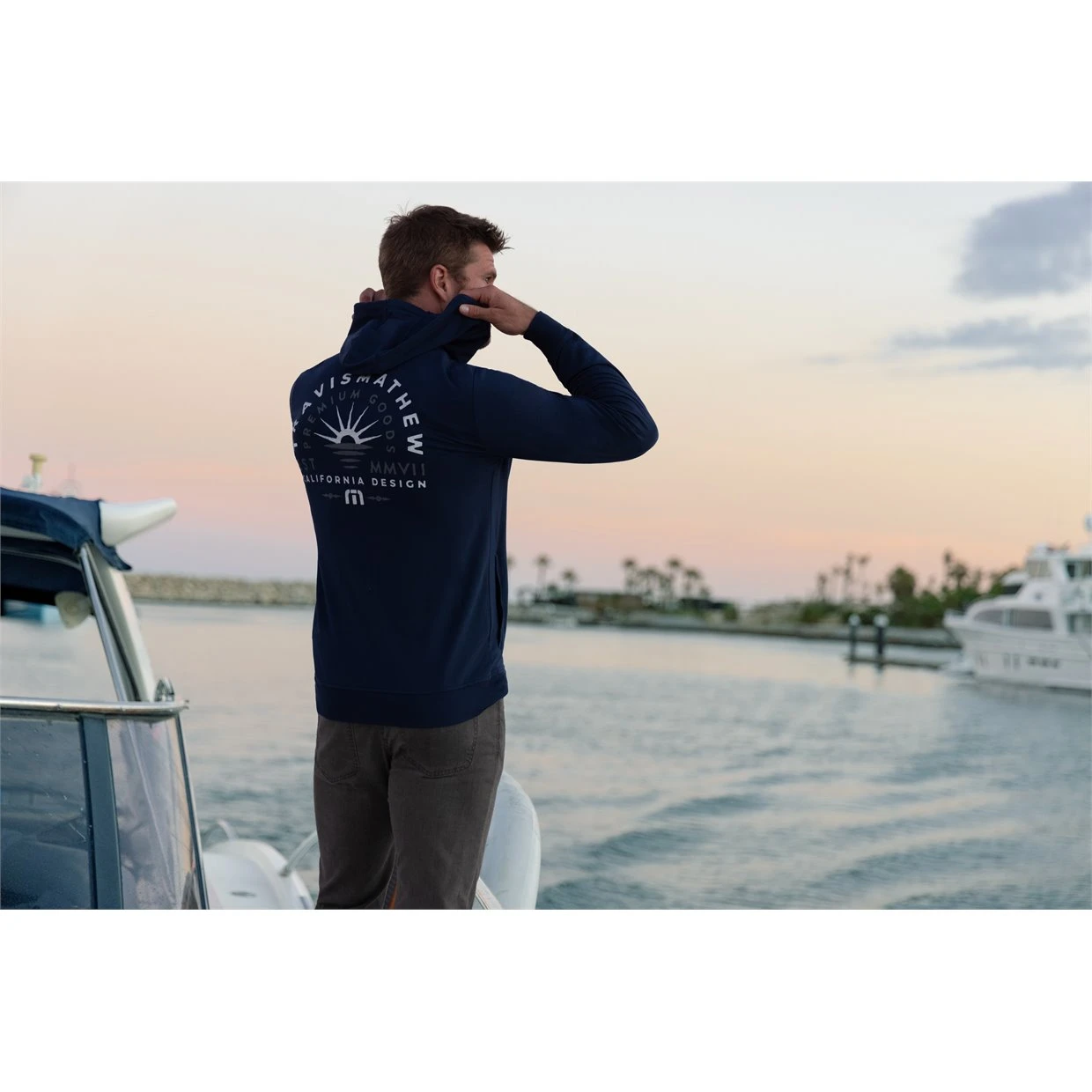 Men TravisMathew Whale Shark Outerwear 9 Men TravisMathew Whale Shark Outerwear - Image 7