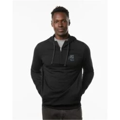 Men TravisMathew You’re Bluffing Hooded Pullover Outerwear -Travis Mathew Golf travismathew youre bluffing hooded pullover outerwear 3